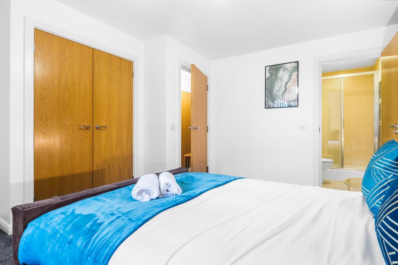 Ebra Stays - Luxury 2 Bedroom Apartment - Birmingham Buitenkant foto