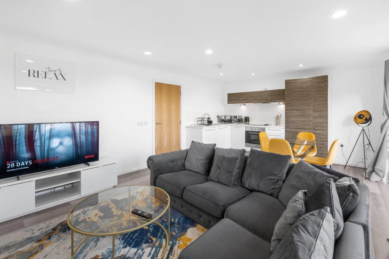 Ebra Stays - Luxury 2 Bedroom Apartment - Birmingham Buitenkant foto