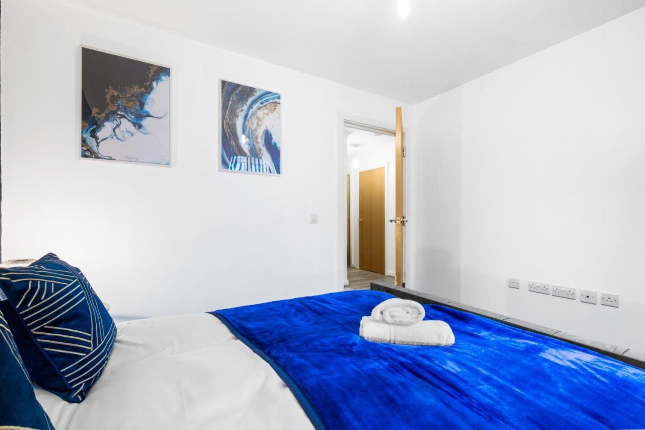 Ebra Stays - Luxury 2 Bedroom Apartment - Birmingham Buitenkant foto