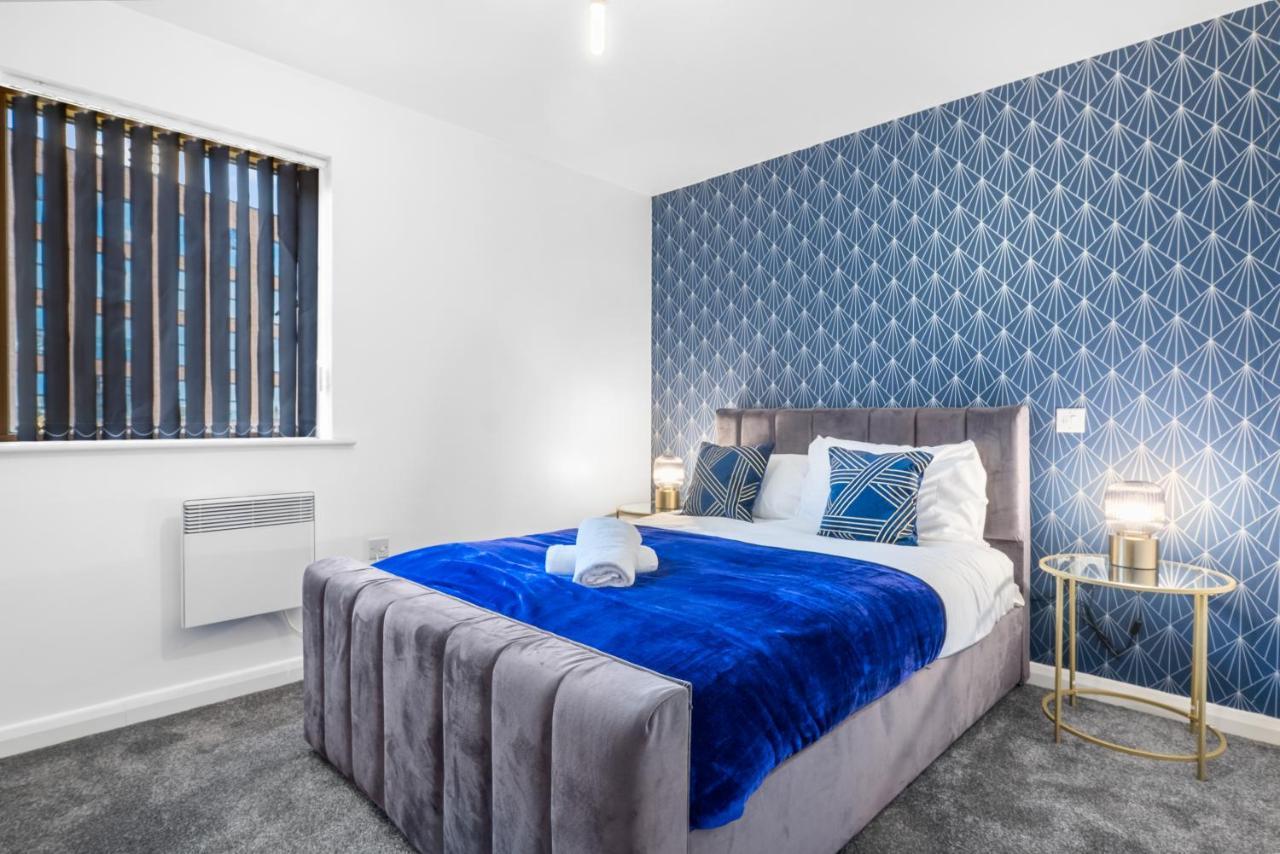 Ebra Stays - Luxury 2 Bedroom Apartment - Birmingham Buitenkant foto