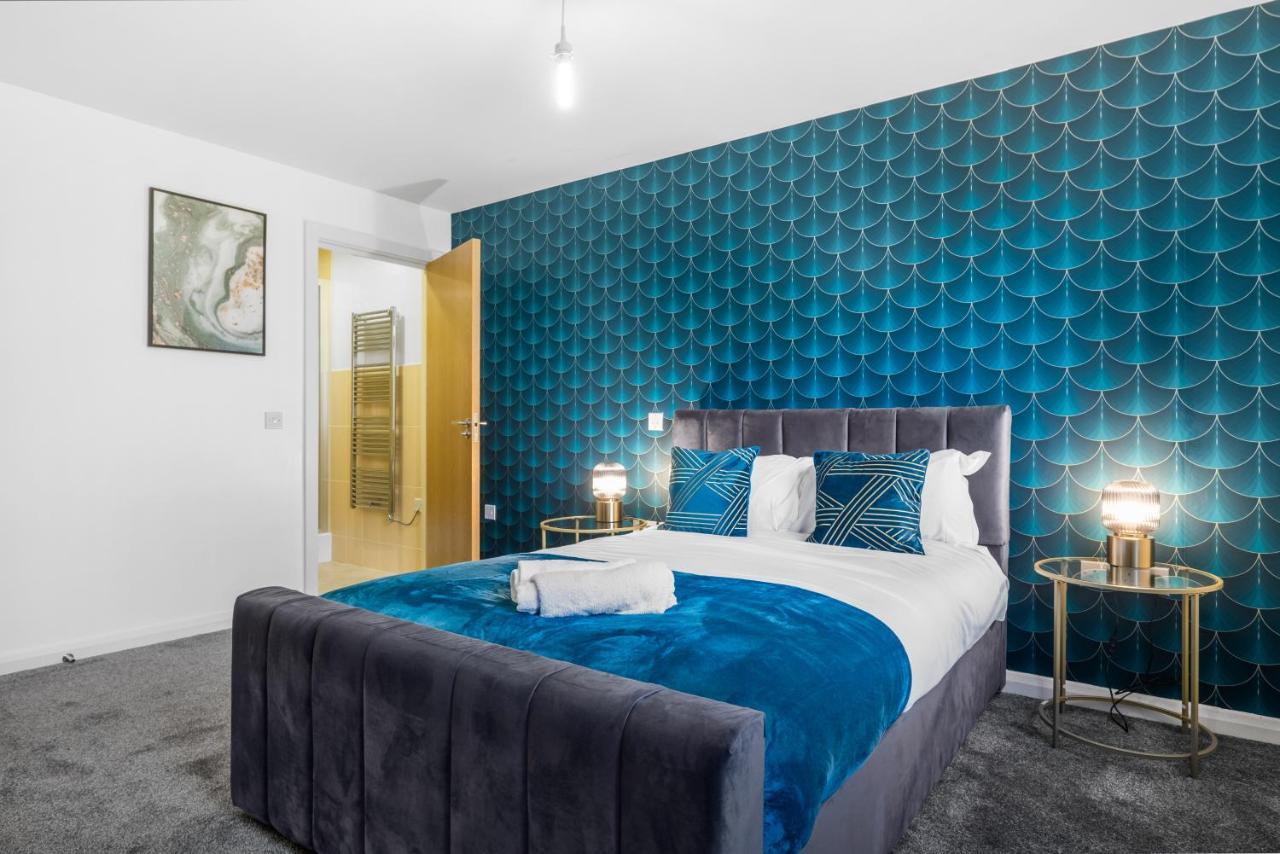 Ebra Stays - Luxury 2 Bedroom Apartment - Birmingham Buitenkant foto